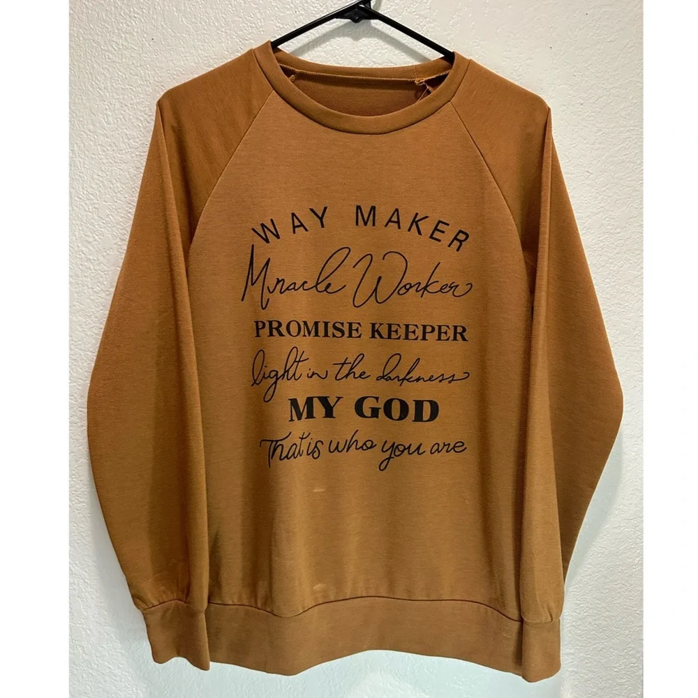 Women’s Faith Sweater - Picture 6 of 7